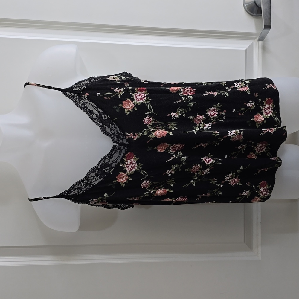 FOREVER 21 FLORAL TANK TOP SIZE XL - Picture 1 of 8